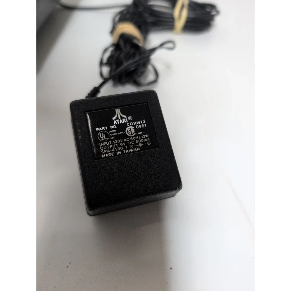 Vtg Atari Video Computer System CX-2600A w/ Box Paddles Joystick 1980 For Parts